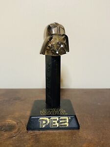 Death Vader Crystal No Feet Licensed Pez Dispenser In Stand Star Wars Special Ed