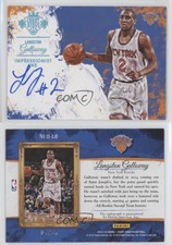 2015-16 Panini Court Kings Impressionist Ink Sapphire /25 Langston Galloway Auto