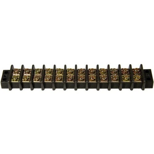 Terminal Strips - 12 Pole -  Header Card - 2 Pack - 7.56" Lenght - MORRIS-22132 - Image 1 of 1
