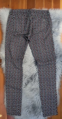 Juicy Couture Floral Dorado Logo Vaqueros Ajustados Mujer Talla 28 NUEVO $148 Foto 1 de 4