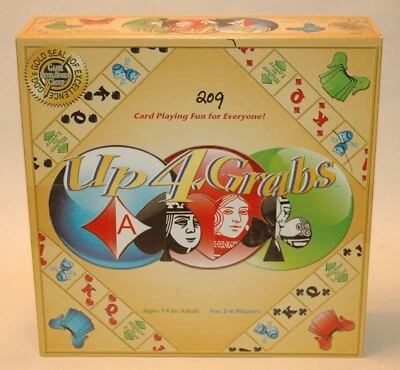Game Development Group UP 4 GRABS Family Board Game Complete Ages 14+ EUC - Image 1 of 3