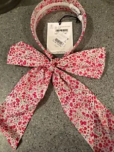 Phoebe Tana Lawn™ Cotton Tie Headband, can be worn in different ways, Liberty - Picture 1 of 7