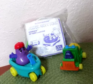 Vintage Grimasse McDonalds Happy Meal Spielzeug Karneval Wende LKW Wagen - Bild 1 von 4
