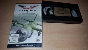Der Luftkrieg - Teil 6 - Transportflugzeuge - DESTI Video - 55 Min. - VHS - Picture 1 of 2