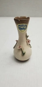 Vintage Capodimonte Visconti Mollica Porcelain Vase Flowers Crown N Mark Italy - Bild 1 von 7