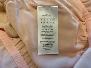 CHRISTIAN DIOR Authentic Silk Dress NEW $4800 Blush Pink - France 44 - US 12 - Picture 1 of 11
