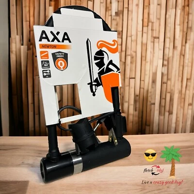 AXA Newton U-Shaped Steel Bicycle Anti-Theft Lock - Image 1 of 4