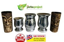 Yerba Mate Palo Santo Wooden Cup & Two Faces Cup FREE Shipping Booster 