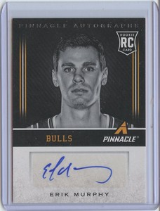 Erik Murphy 2013-14 Pinnacle Autographs #71 Auto Rookie RC Chicago Bulls