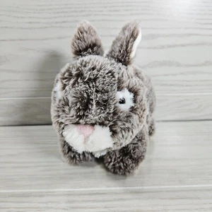 Animal Adventure Plush Bunny Grey 2021. 8" Long Chucky Bunny - Picture 1 of 8