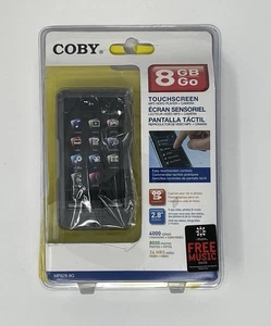 Coby 8GB MP3 Player mit Foto und Videokamera 2.8 Touchscreen mit Lautsprecher - Bild 1 von 5