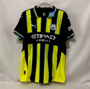 Men's Puma Kevin De Bruyne Navy Manchester City 2024/25 Away Replica Player - Picture 1 of 6