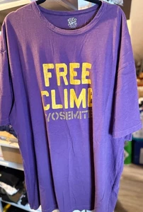 Polo Ralph Lauren POLO Men's Big & Tall FREE CLIMB Purple T- Shirt SZ 4XLT USED - Picture 1 of 8