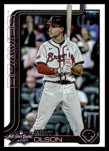 2025 Topps Update Rainbow Foil ASG-49 Matt Olson, Atlanta Braves    - Picture 1 of 2