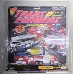 Transformers G2 Generation 2 Hero Optimus Prime - On Open Card - Picture 1 of 6