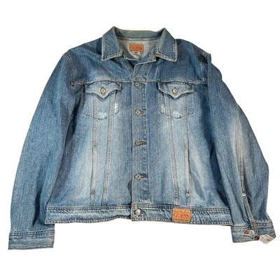 Vintage Guess Original Jeans Denim Jacket Mens Casual Button Up Coat Size XL - Image 1 of 4