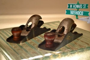 Vintage Pair of 6.5 Inch Wood Planers Model C-2 - Picture 1 of 6