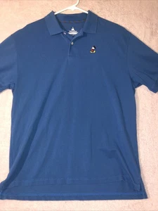 Disney Parks Mickey Mouse Men’s Large Blue Short Sleeve - Picture 1 of 8