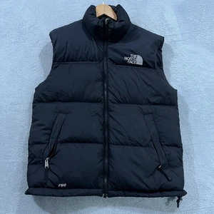 The North Face Puffer Black Vest 700 Mens Medium Activewear Outdoors Winter - Picture 1 of 16