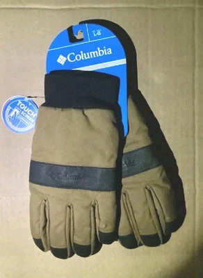 Luvas de trabalho de couro Columbia *Loma Vista* - Tamanho L unissex - Cáqui / Preto - Novo com etiquetas - Imagem 1 de 4