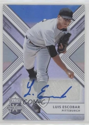 2018 Panini Elite Extra Edition Auto Luis Escobar #123 Auto - Image 1 of 2