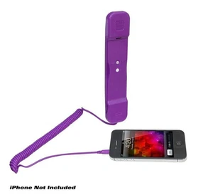 Combiné Pyle facile à utiliser pour téléphones iPhone, iPad, iPod et Android - Violet - Photo 1 sur 6