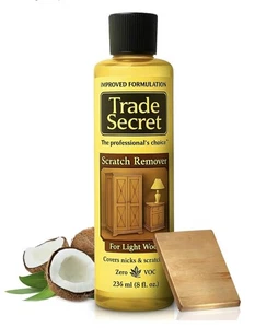 Geschäftsgeheimnis Kratzer-Concealer für echte helle Holzmöbel & -böden restaurieren - Bild 1 von 10