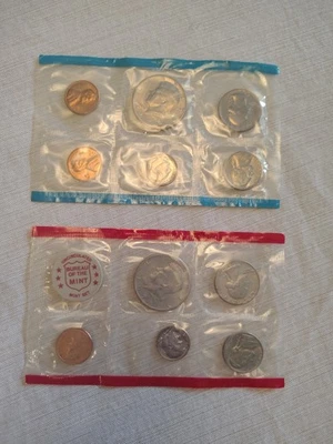 1971 P&D Mint Set with 11 Brilliant Uncirculated US Coins (11 Coins) - Image 1 of 4