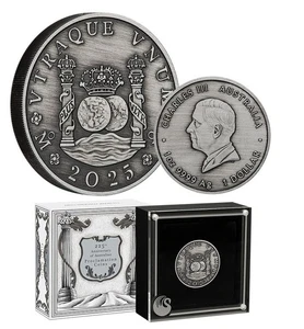 225th Anniversary of the Australian Proclamation Coins - Pillar Dollar 2025 1oz - Foto 1 di 5