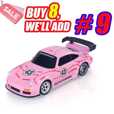 US Stock 1/43 RC 4WD Drift Racing Vehicles W/ High Speed Battery RTR Mini Model - Image 1 of 4