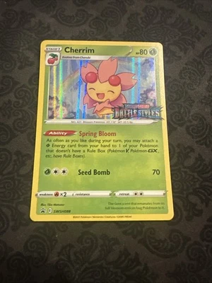 Cherrim SWSH088 - SWSH: Battle Styles Pre-Release Holo Promo - Pokémon TCG - Image 1 of 2