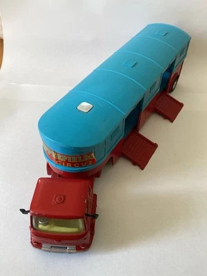 "Camión transportador Corgi 1130 Chipperfields Circus Horse Bedford TK 10"" azul/rojo" Foto 1 de 4