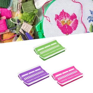 Efficient Sorting Reusable Plastic Embroidery Floss Shelf for Pointed Needle - Picture 1 of 21