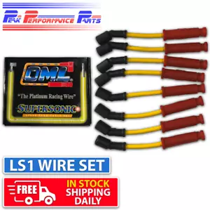 Race Spark Plug Leads for Holden HSV LS1 5.7L V8 Commodore Calais VT VU VX VY VZ - Picture 1 of 2