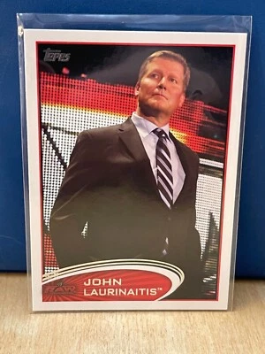 2012 Topps WWE #63 John Laurinaitis - Image 1 of 2