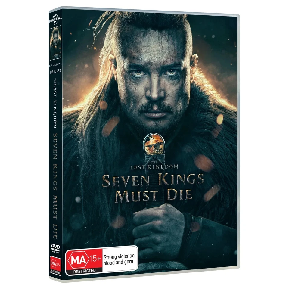 BRAND NEW The Last Kingdom : Seven Kings Must Die (DVD, 2023) R4 Movie - image 1 of 1