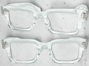 Para Hombres Clásico Vintage Estilo Retro Bloque de Luz Azul Gafas de Ojos Marco Cuadrado Grueso - Imagen 1 de 7