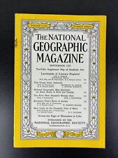 National Geographic September 1955 Young Indonesia Bird Kiwi Mars Escalante Utah
