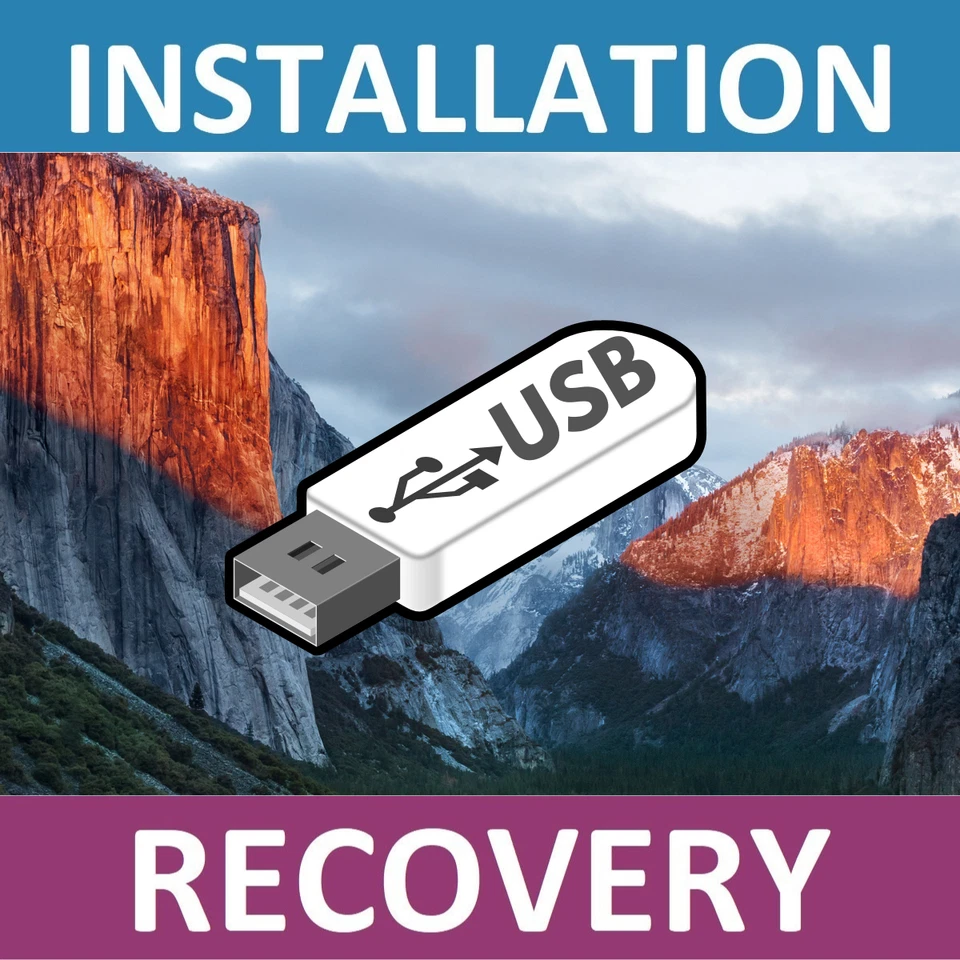 Clé USB Bootable OSX El Capitan OS X 10.11 - Imagen 1 de 1