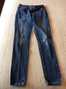 Levis Damen Leggings 535 Denim Stretch Distressed Skinny Gr. 5M W27xL30 - Bild 1 von 7