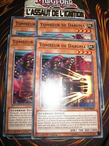 YU-GI-OH! PLAYSET (LOT DE 4) TOMBEUR DE DARUMA IGAS-FR029 NEUF EDITION 1 - Picture 1 of 1
