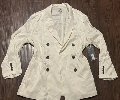 NWT Worthington Woman’s Off White Pette  XL Lightweight Jacket Blazer - Image 1 of 4