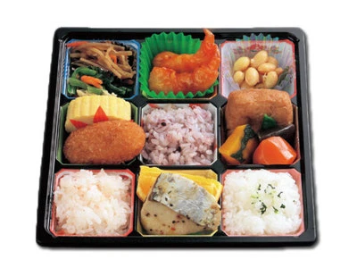 50 Set!! Heatable Disposable Colorful Japanese Bento Box, Lunch Box #3 - Image 1 of 3