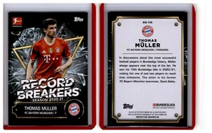 21/22 Topps Bundesliga Rekordbrecher #TM Thomas Müller - FC BAYERN MÜNCHEN - Bild 1 von 1