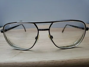 Vintage Safilo Elasta 3772 Eyeglasses Frames Aviators Tortoise Italy - Picture 1 of 12