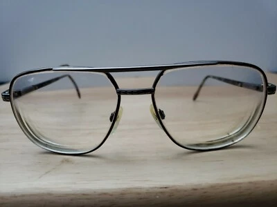 Vintage Safilo Elasta 3772 Eyeglasses Frames Aviators Tortoise Italy - Image 1 of 4