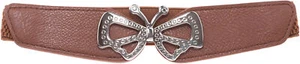 Lindo Retro Mariposa Vintage CINTURÓN DE CINTURA Stretch Belt Rockabill - Imagen 1 de 2