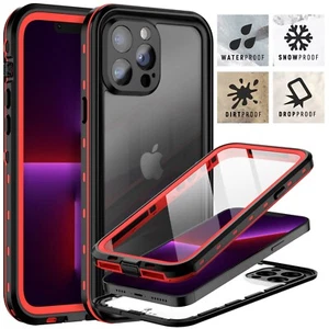 Funda impermeable para Apple iPhone 13 Pro Max a prueba de golpes con protector de pantalla - Imagen 1 de 17