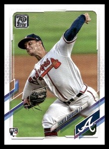 2021 Topps #423 Tucker Davidson Atlanta Braves Baseball Card