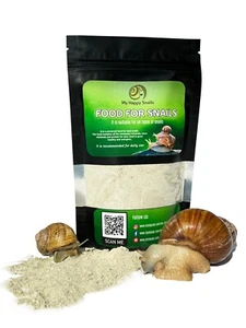 Premium Organic Land Snail Food with Calcium Protein | Pet Garden Snails Feeding - Picture 1 of 12
